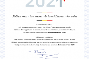 Beste wensen voor 2021!